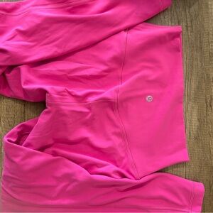 Lululemon Athletica Fuchsia Leggings